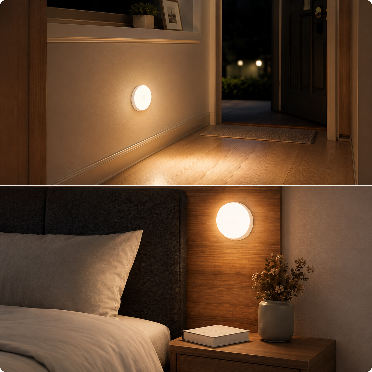 Pack 5 NightGuard – Luz LED de Seguridad – Evita caminar a oscuras cada noche