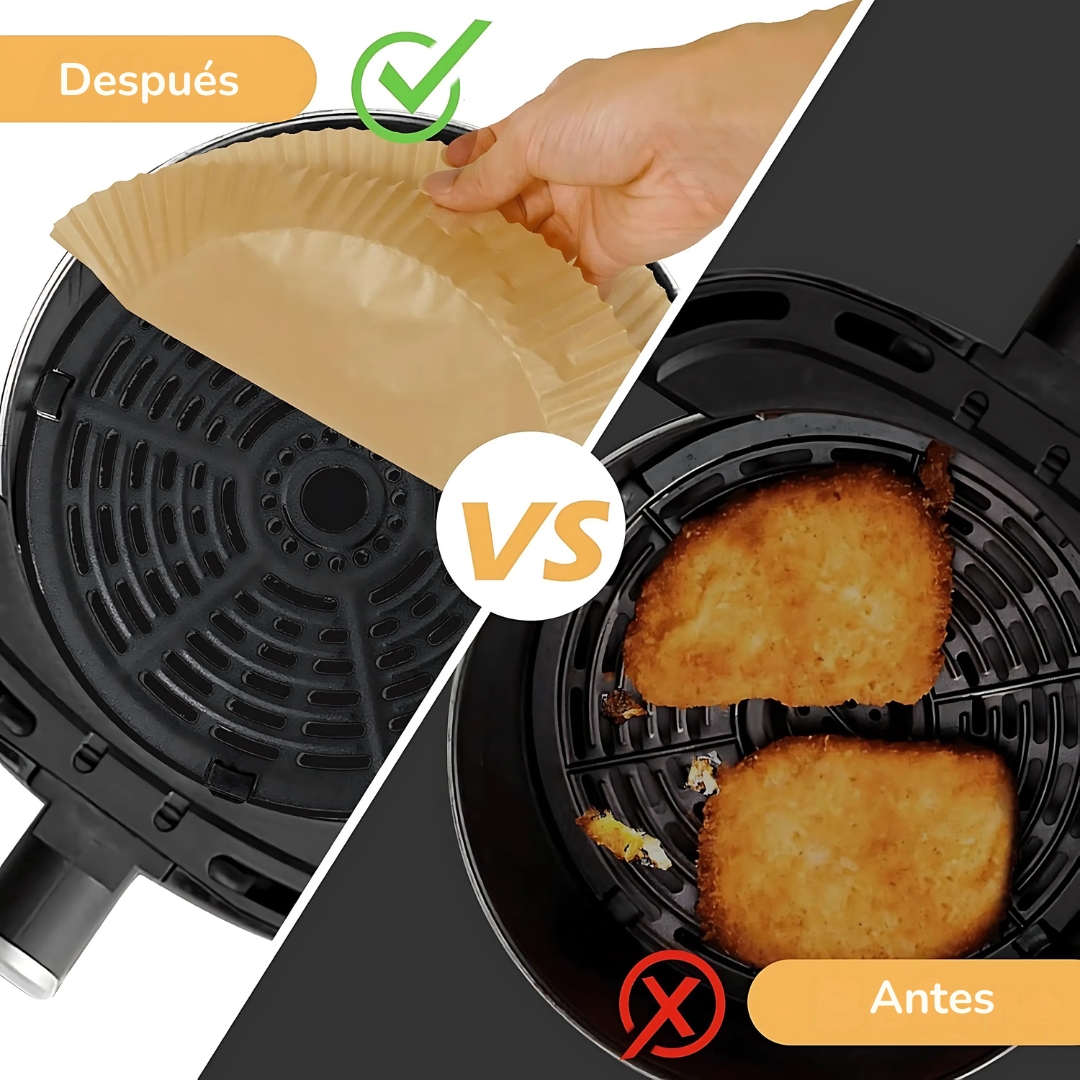 Bandeja de Papel para freir y hornear - Evitan suciedad y residuos