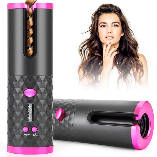 Rizador Inalámbrico GlamWave – Peina tu cabello donde quieras, con total libertad