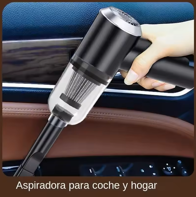 AutoVac – Aspira migas y suciedad – Mantén tu auto limpio después de cada paseo en menos de 5 minutos