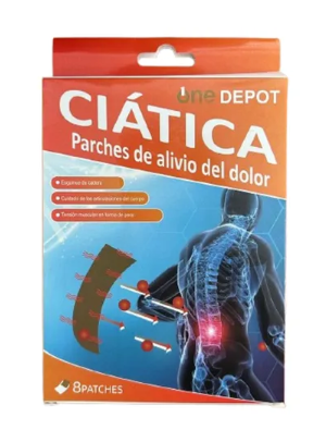 Pack 3 Cajas de Parche Alivio Dolor de Ciática
