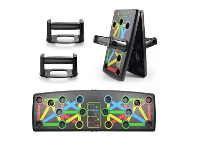 Tabla de Flexiones PushMax Pro - Entrenamiento Completo en Casa - Fortalece pecho, brazos y hombros sin ir al gimnasio