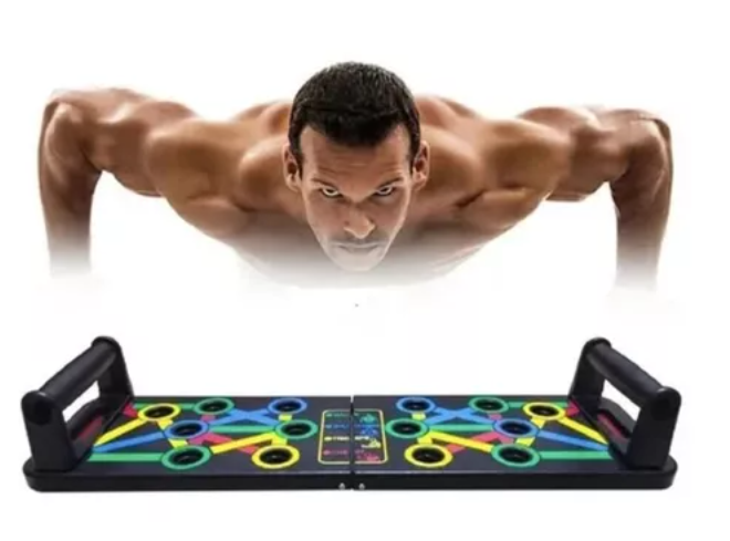 Tabla de Flexiones PushMax Pro - Entrenamiento Completo en Casa - Fortalece pecho, brazos y hombros sin ir al gimnasio