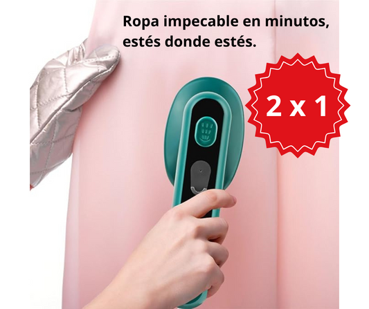PLANCHA DE VAPOR PORTÁTIL – Tu Ropa Siempre Lista, Sin Complicaciones