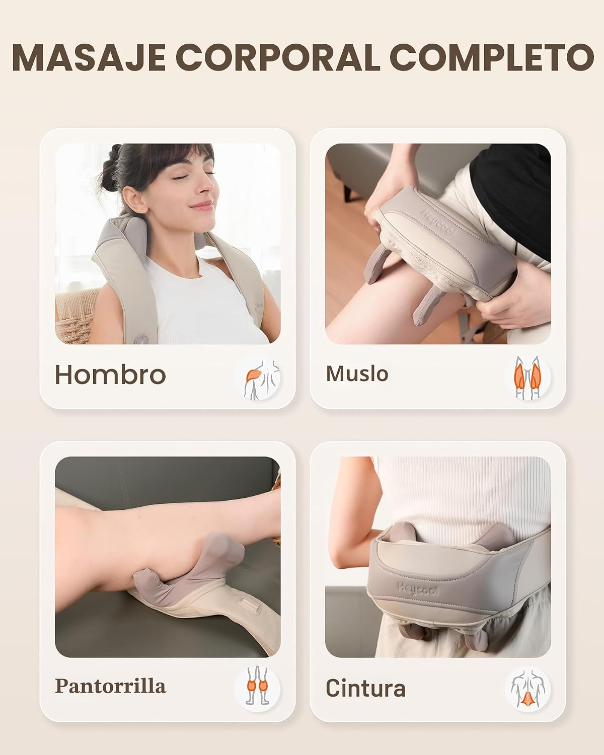 Relax Pro - Masajeador Muscular - Alivia la tensión y ayuda a descansar profundamente todos los días