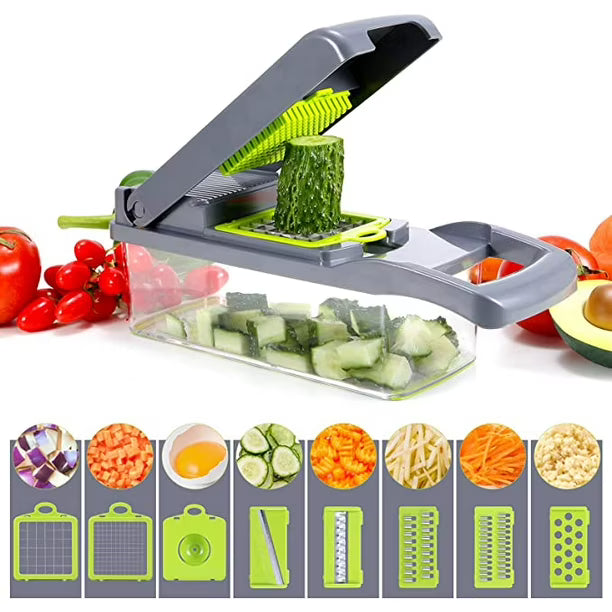 KitchenExpress - Corta y Ralla con Precisión – Cocina más rápido y sin esfuerzo.