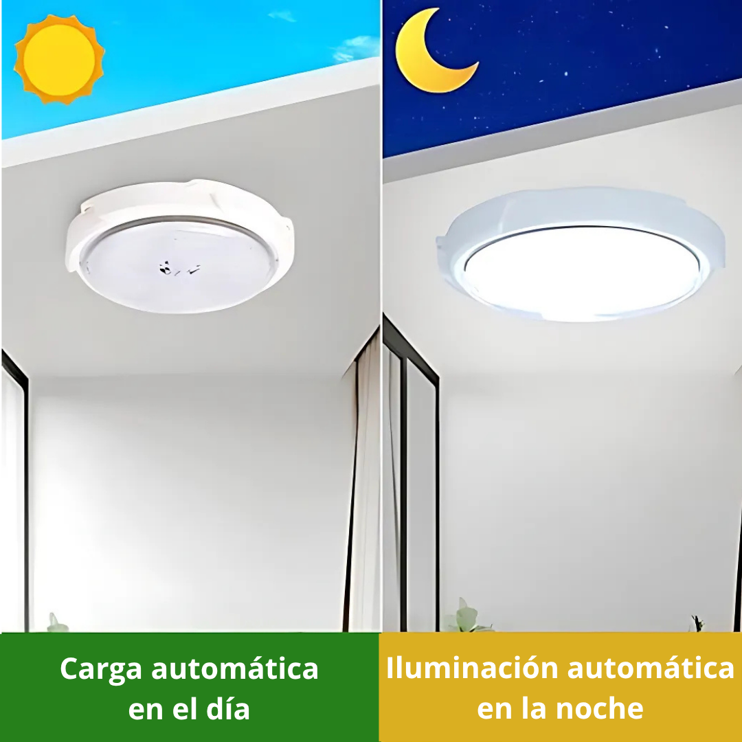 LAMPARA LED SOLAR PARA INTERIORES Y EXTERIORES - PAGO CERO EN ELECTRICIDAD