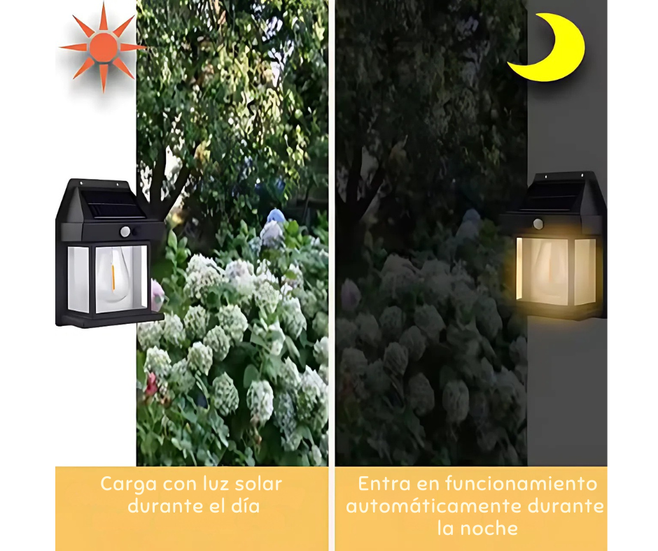 Luz EcoPower – Ilumina al detectar movimiento – Protege tu hogar sin gastar electricidad