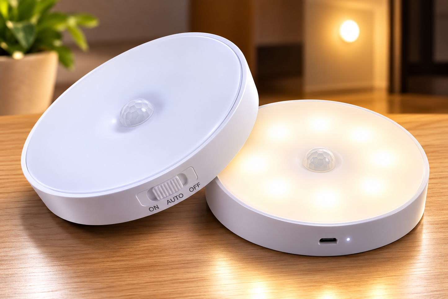 Pack 5 NightGuard – Luz LED de Seguridad – Evita caminar a oscuras cada noche