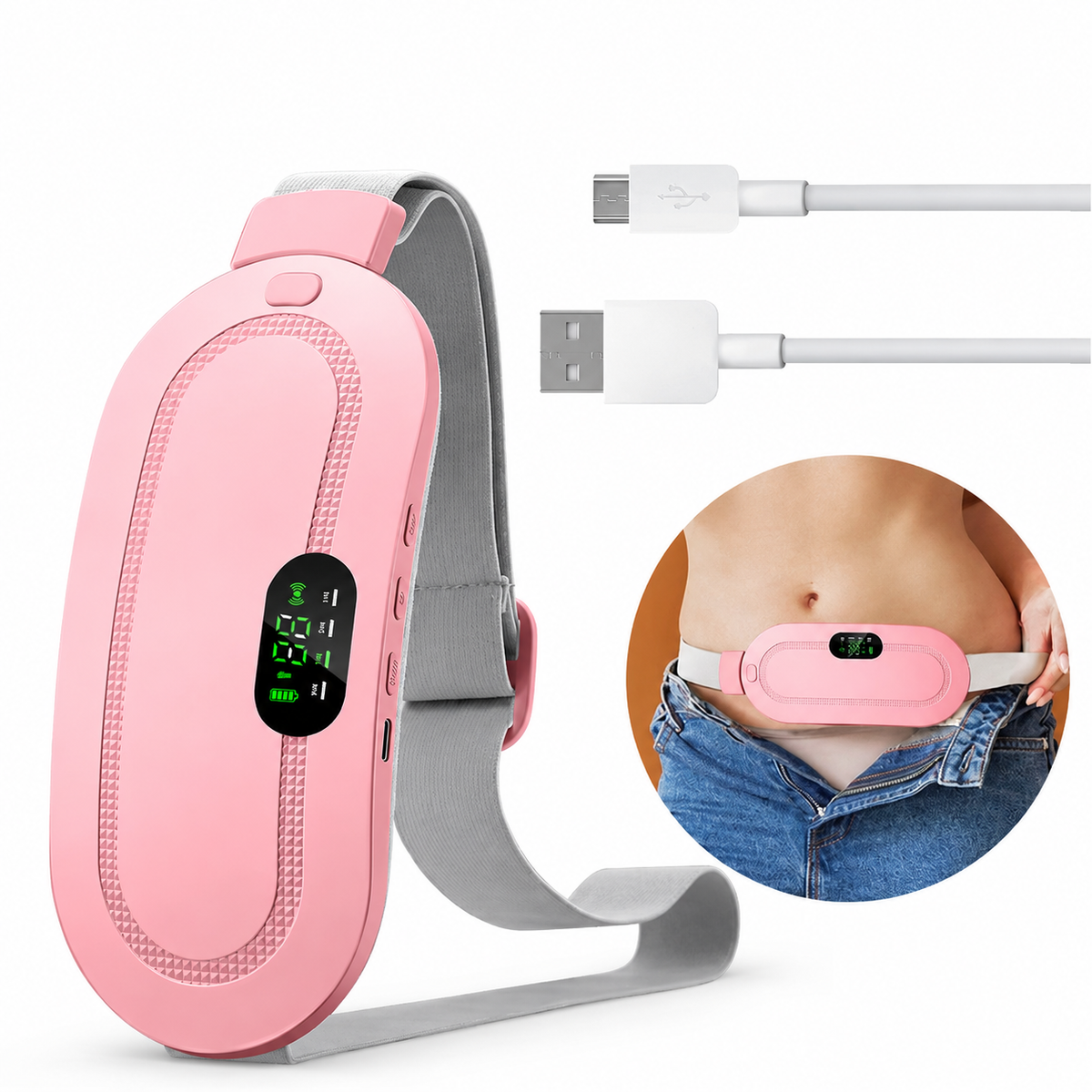 CalmaFlex Belt - Disfruta un alivio natural y cómodo cada vez que aparezca el dolor.