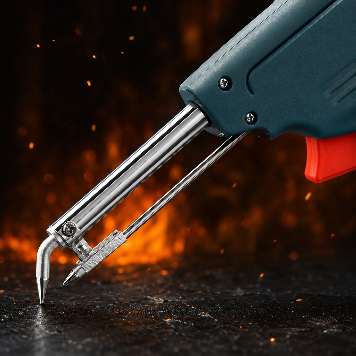 QuickSolder – Pistola de Soldadura de Una Mano – Completa tus Reparaciones Más Rápido