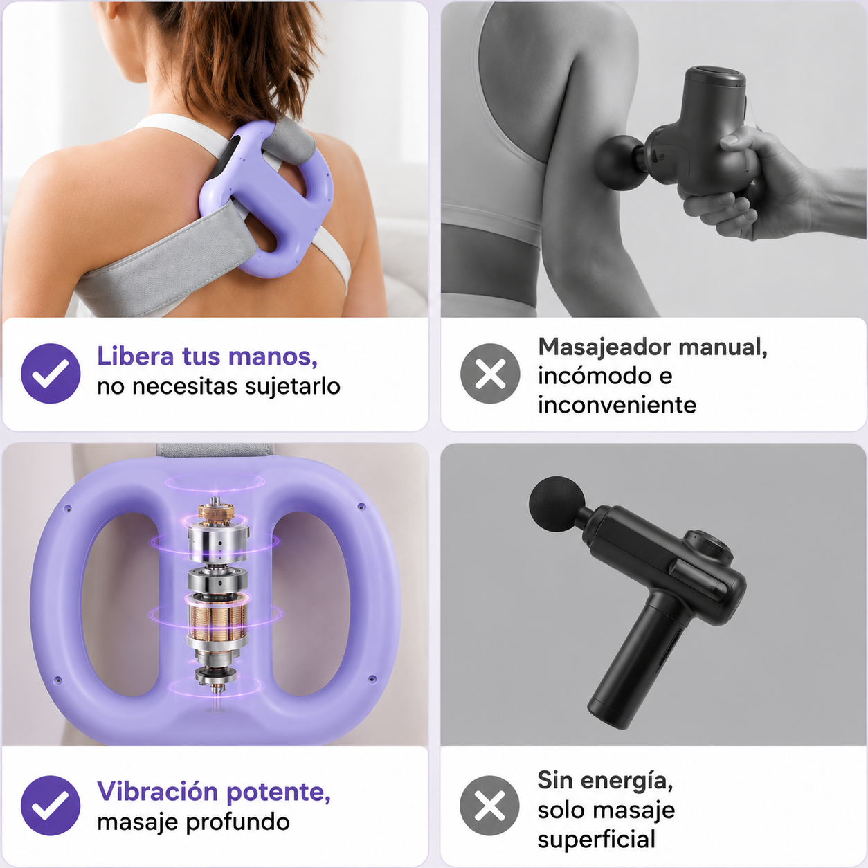 RelaxRing - Masajeador Muscular Eléctrico - Convierte tu descanso en un momento de relajación