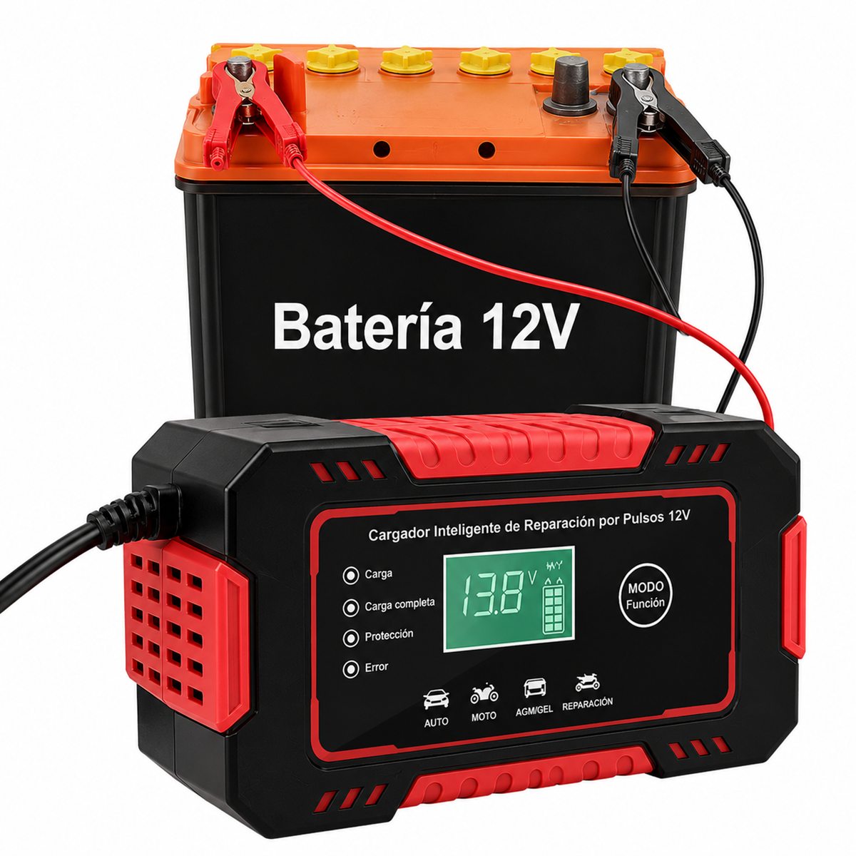 AutoCharge - Mantén tu vehículo listo para arrancar cuando más lo necesites.