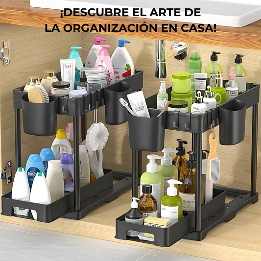 Organizador Bajo Lavaplatos – Optimiza espacio reducido