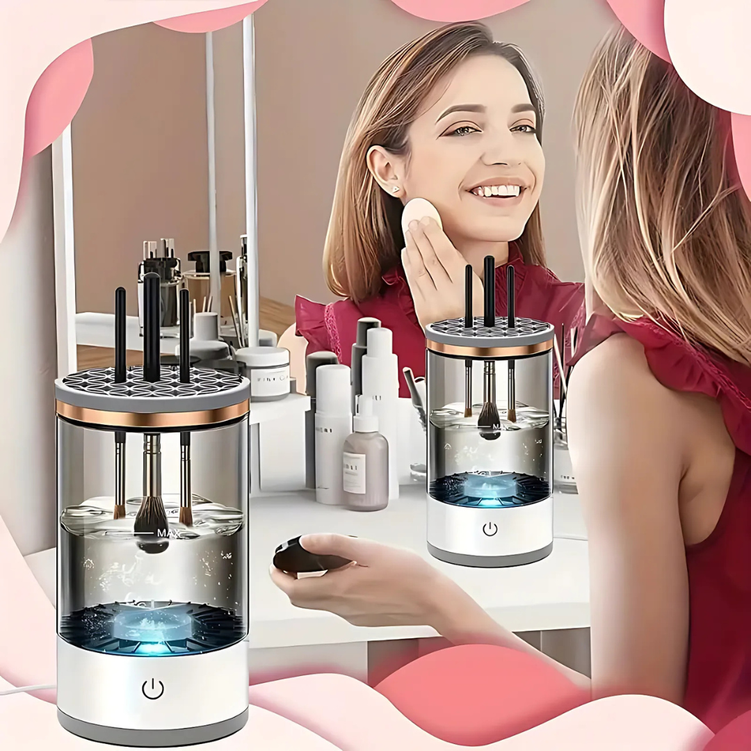 Limpiador Eléctrico de Brochas – Limpieza Automática – Brochas impecables en solo minutos