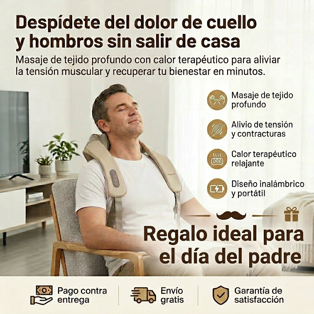 Relax Pro - Masajeador Muscular - Alivia la tensión y ayuda a descansar profundamente todos los días