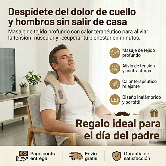 Relax Pro - Masajeador Muscular - Alivia la tensión y ayuda a descansar profundamente todos los días