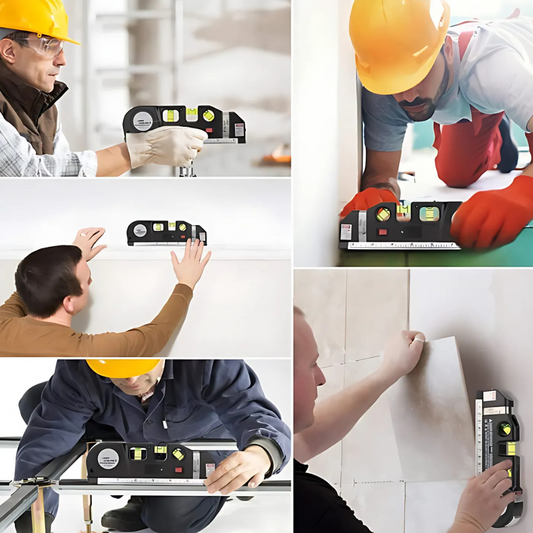 Herramienta Láser Multifuncional – Marca líneas rectas al instante – Ahorra tiempo y evita errores