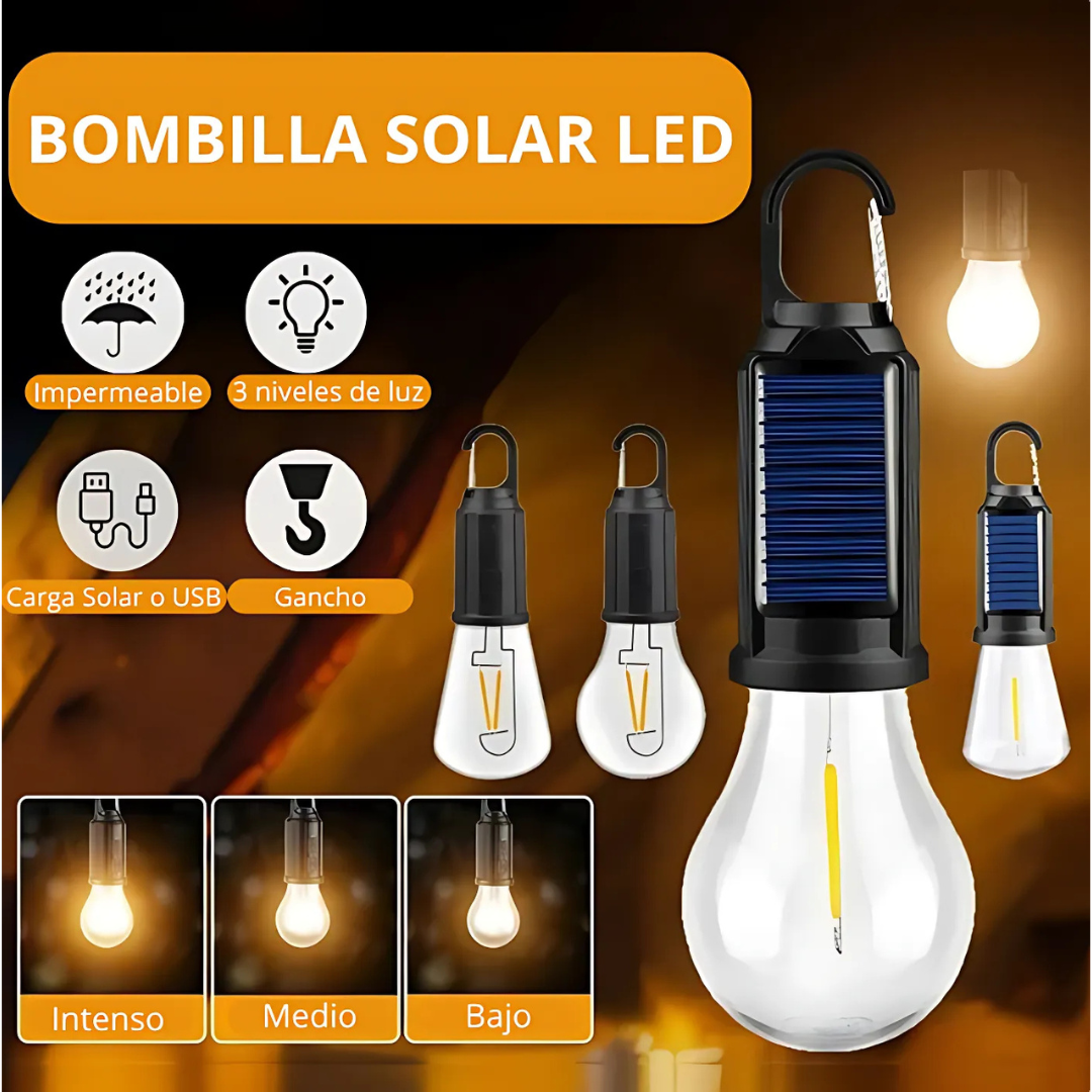 Luz Móvil Solar – Ilumina donde quieras, sin cables