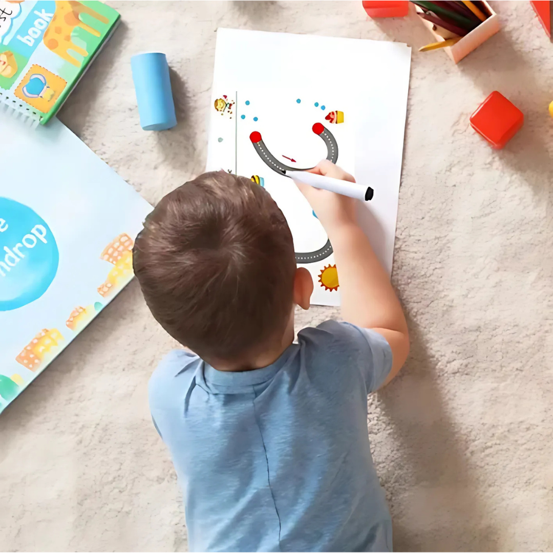 Libro Mágico Reutilizable Educativo para Niños