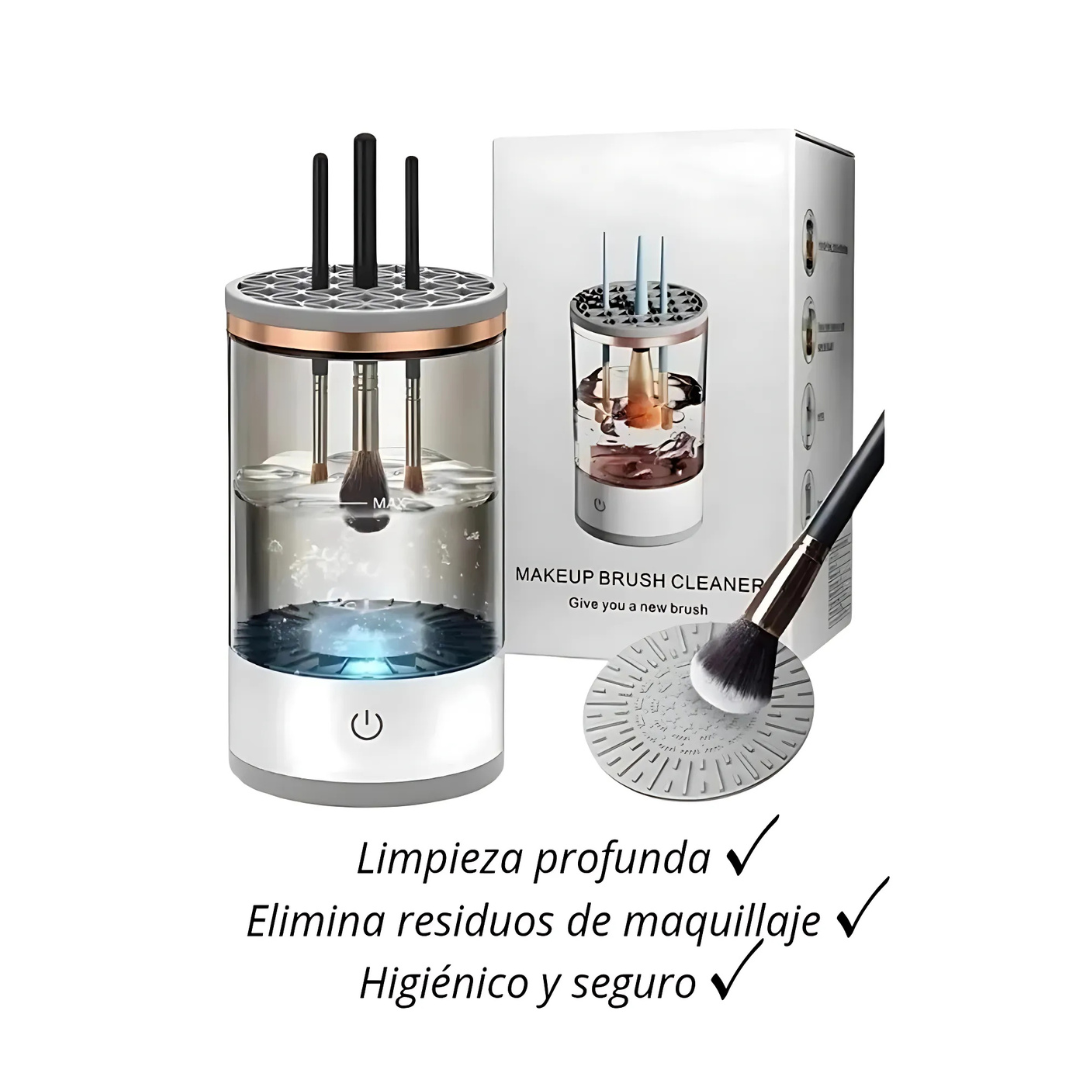 Limpiador Eléctrico de Brochas – Limpieza Automática – Brochas impecables en solo minutos