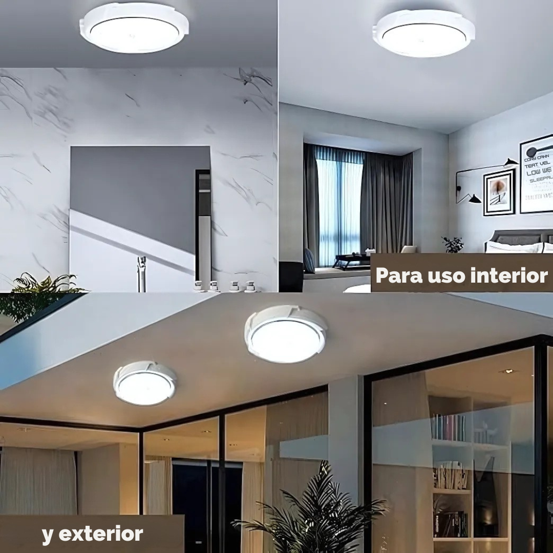 LAMPARA LED SOLAR PARA INTERIORES Y EXTERIORES - PAGO CERO EN ELECTRICIDAD