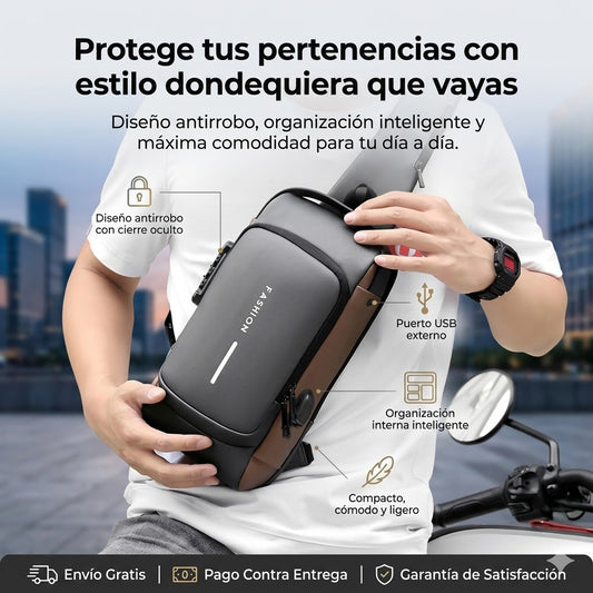 Bolso Antirrobo Urbano - Protege tus pertenencias - Muévete por la ciudad con más seguridad